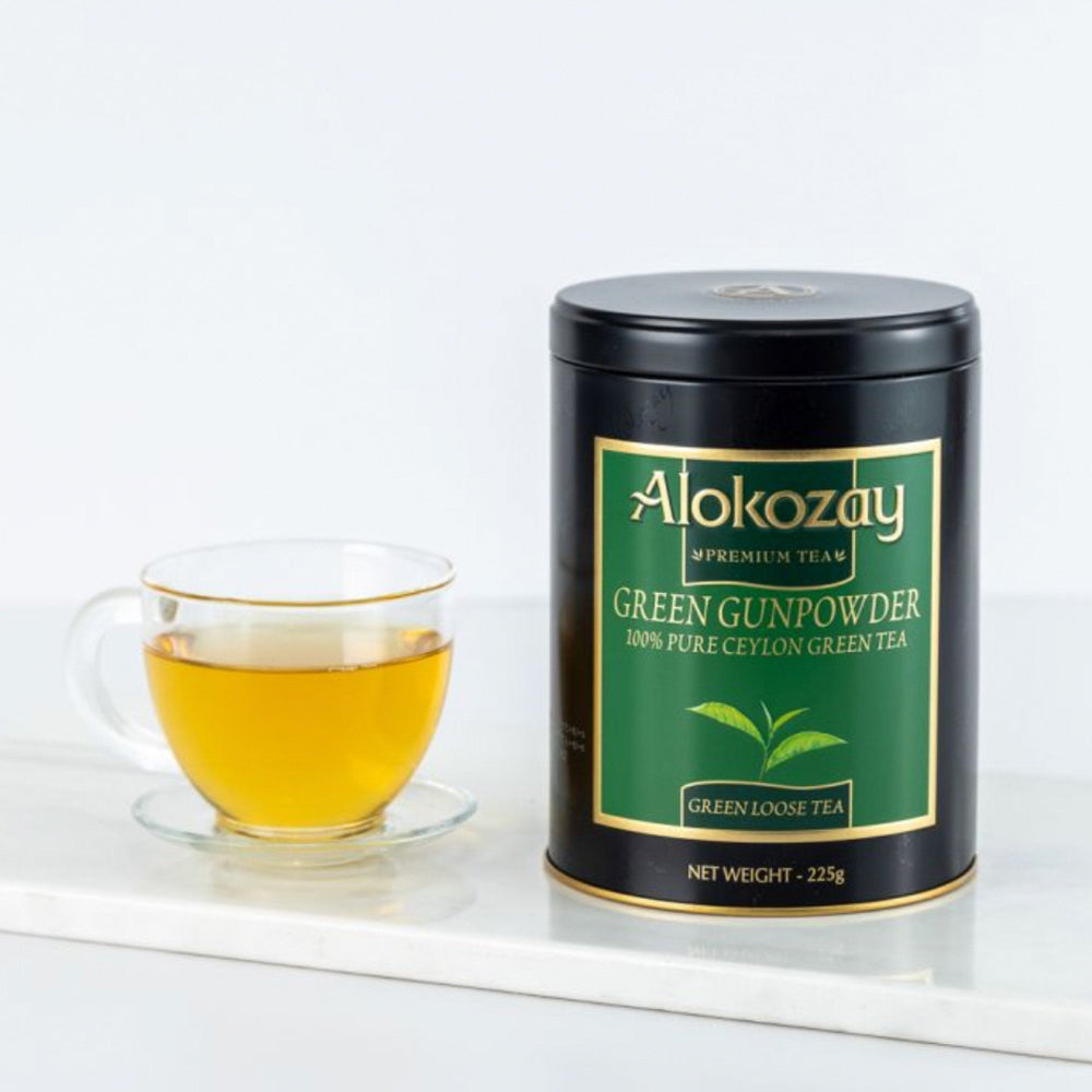 Alokozay Green Gunpowder Loose Tea 225 g