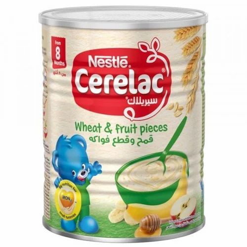 Cerelac Infant Cereal With Wheat, Fruits Pieces & Milk (8+ Months) 400gm