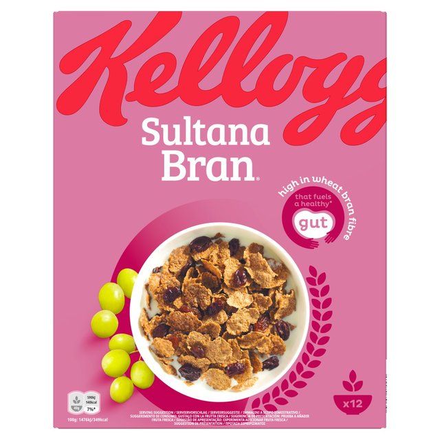 KELLOGG'S SULTANA BRAN 500GM