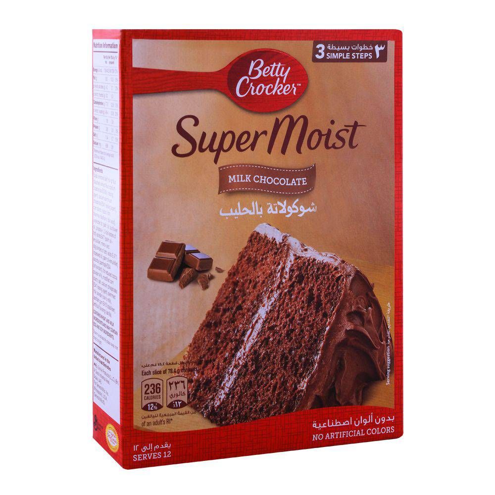 Betty Crocker Super Moist Milk Choco 500gm