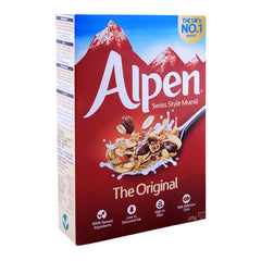 ALPEN MUESLI ORIGINAL CEREAL 375GMS