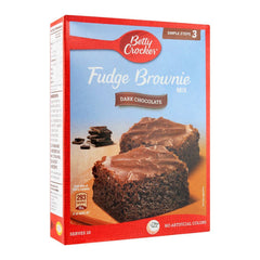 Betty Crocker Dark Chocolate Fudge Brownie Mix 500g