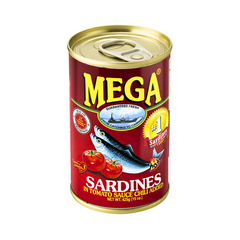 Master Sardines In Tomato Sauce With Chili 425 Gm