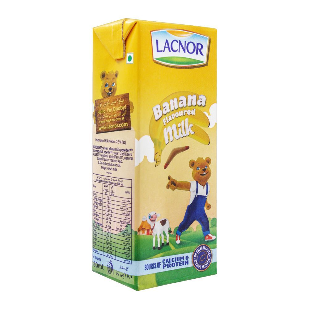 Lacnor milk banana