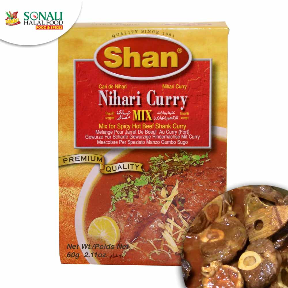 Shan Nihari Curry Mix 60G