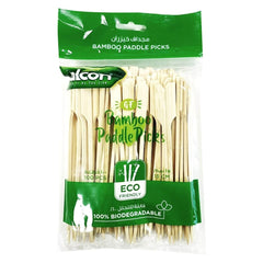Falcon Bamboo Paddle Picks 100pc 15cm