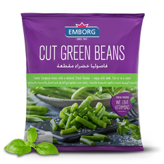Emborg Frozen Cut Green Beans 450 GM