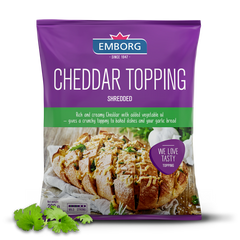 Emborg Shredded Cheddar Cheese Topping 200 GM