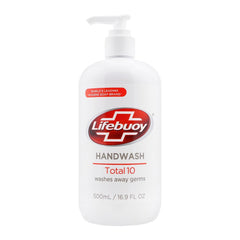 Lifebuoy Total 10 Antibacterial Liquid Hand Wash 500ml