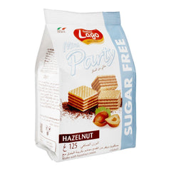Lago Mini Party Wafers Hazelnut 125gm