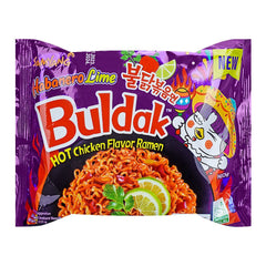 Buldak Hot Chicken Ramen Habnero Lime 135gm