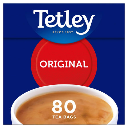TETLEY TEA ORIGINAL 80TEABAGS