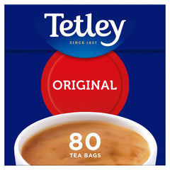 TETLEY TEA ORIGINAL 80TEABAGS