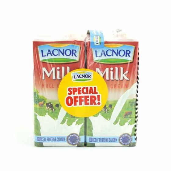 Lacnor Milk Full Cream 1L