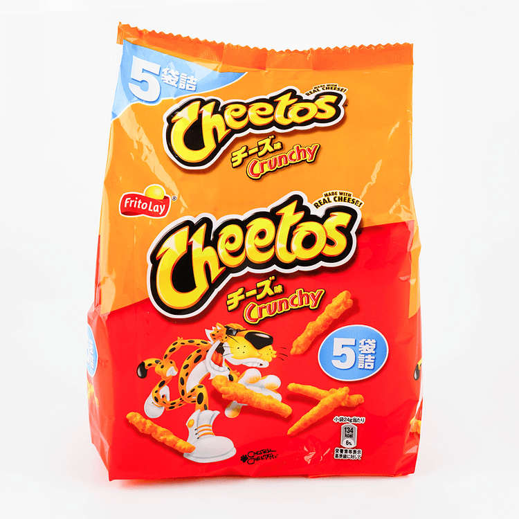 LAYS CHEETOS CRUNCHY CHEESE 205G