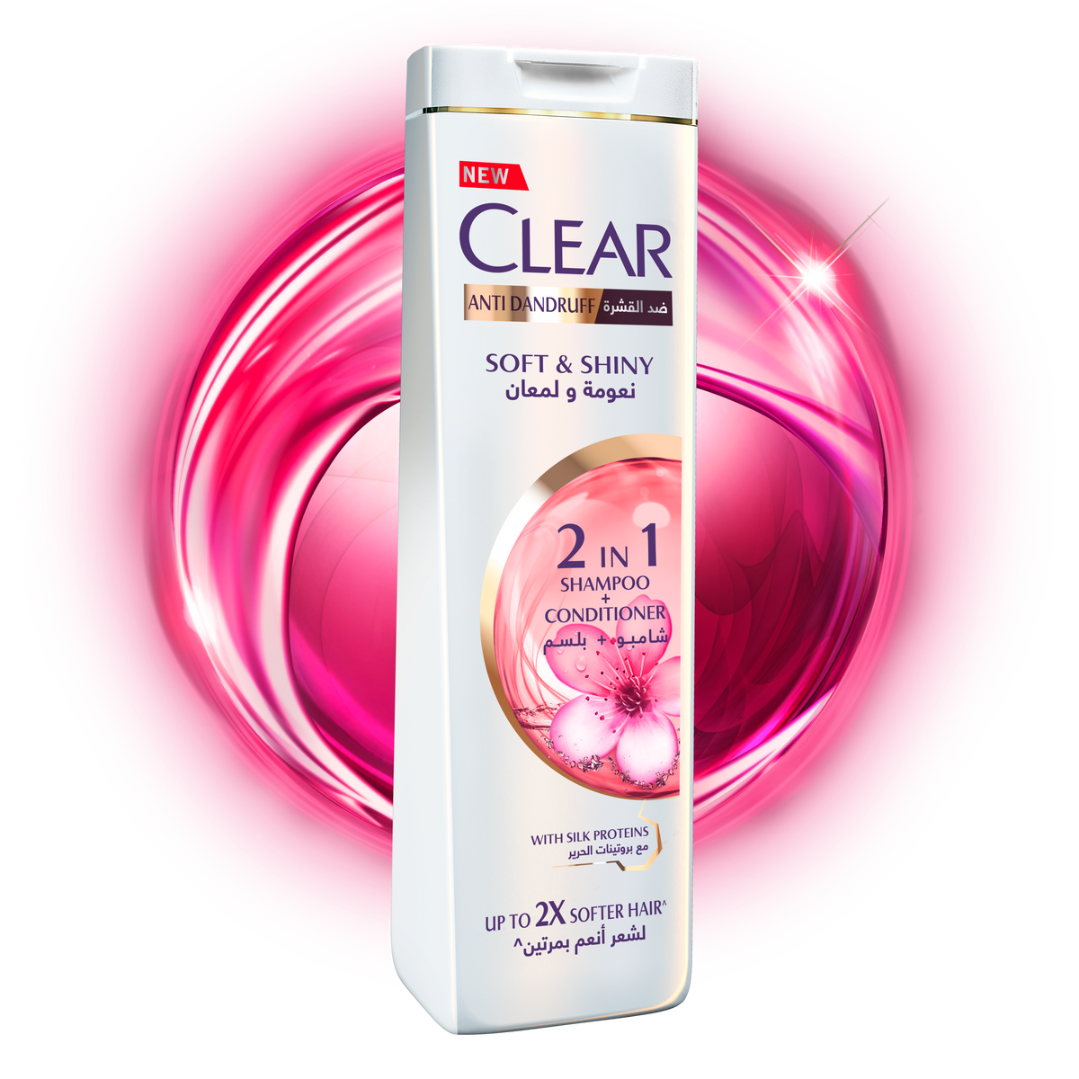 CLEAR  SOFT AND SHINY 200ML