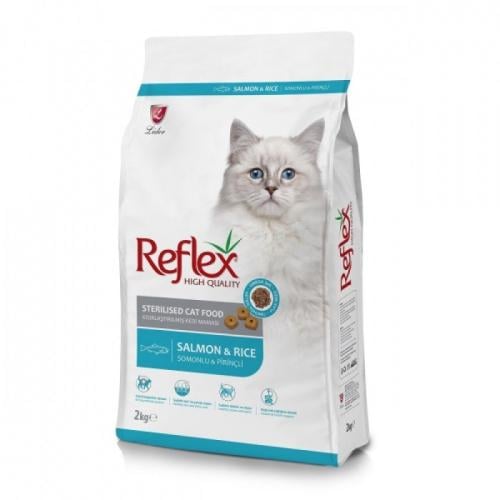 Reflex Dry Food With Salmon & Rice For Sterilized Cats 2kg