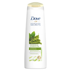 Dove Nourishing Secrets Detox Ritual Shampoo with Matcha & Rice Milk 400ml