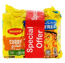 Maggi Curry Noodles 77gm Otr 10pc