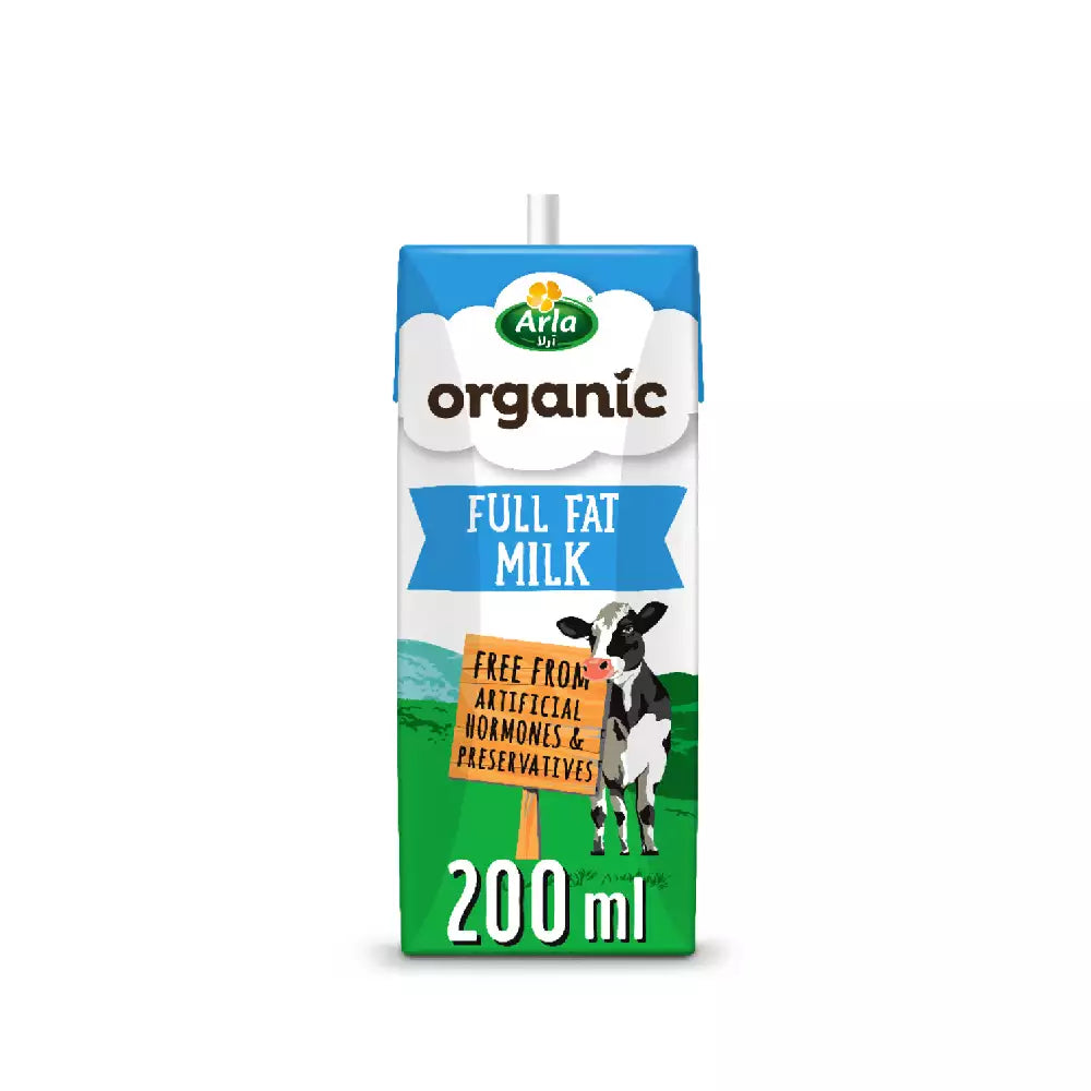 ARLA ORGANIC FF MILK 200ML
