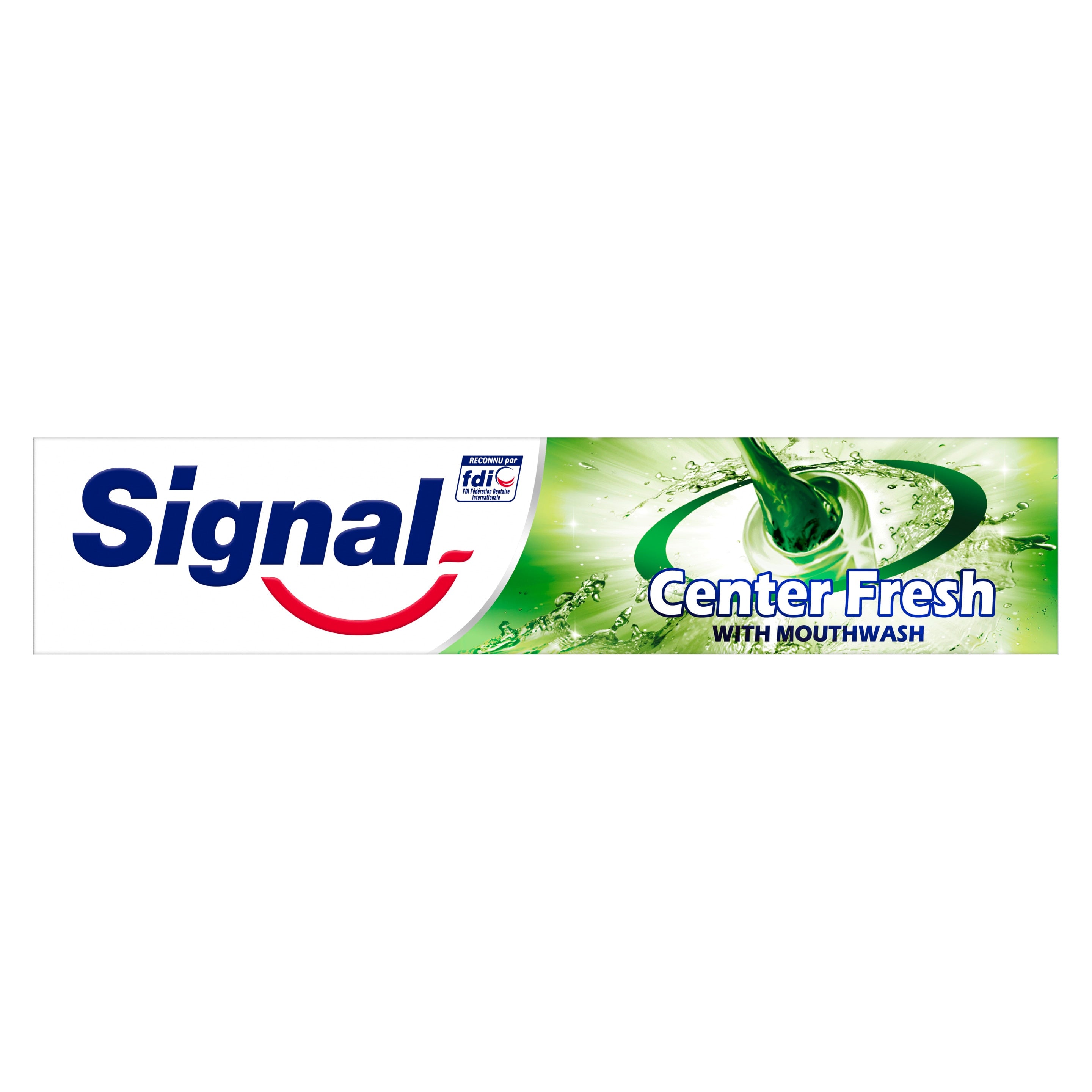 Signal Center Fresh Toothpaste with Mouthwash 100ml