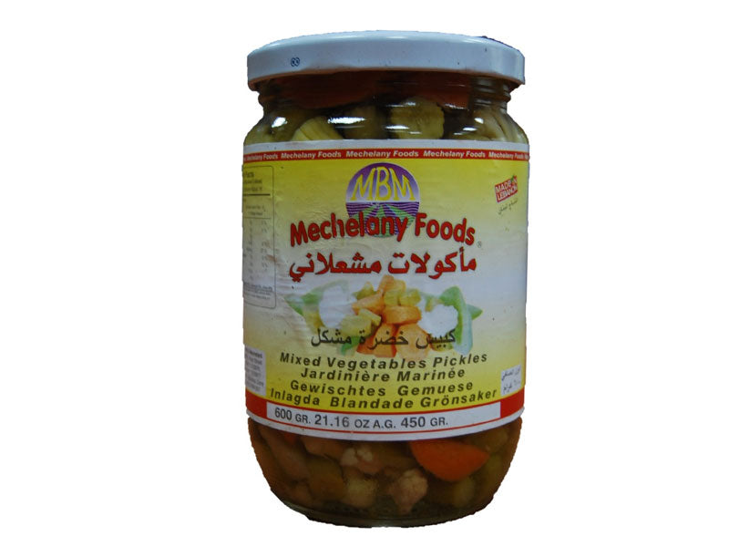 Mechelany Foods Mixed Vegetables Pickles 600gm
