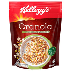 Kelloggs Granola With White Chocolate & Pistachios - Artificial Flavors Free, Artificial Colors Free 540gm