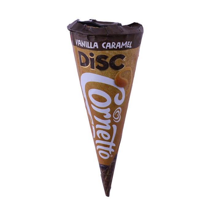 Cornetto Disc Vanilla Caramel Ice Cream Cone 84.5g