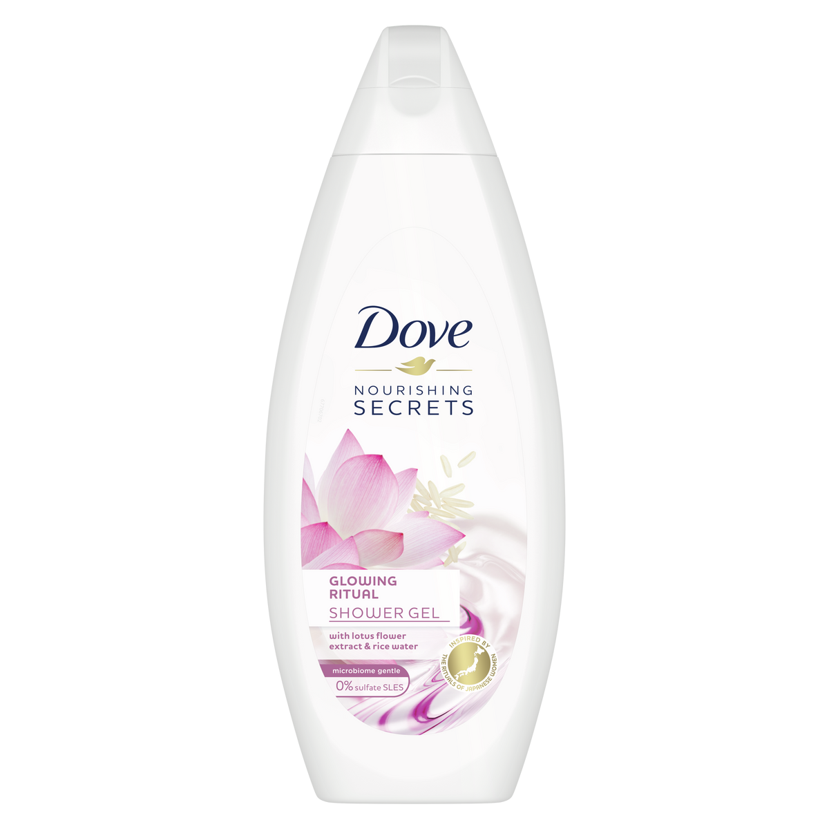 DOVE NOURISHING BW W/LOTUS FLOWER&RICE WATER  250ML