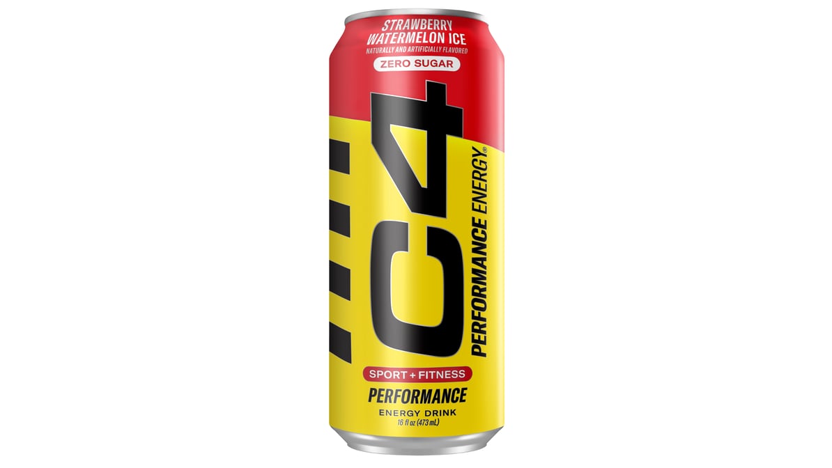 C4 STRAWBERRY&WATERMELON ICE 473ML