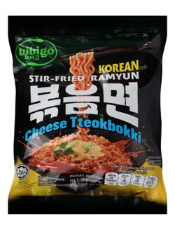 Bibigo Cheese Tteokbokki Noodles 124gm