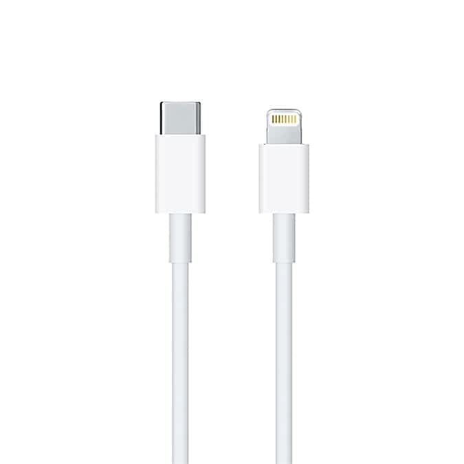 Apple 1m Lightning to USB-C Cable - White