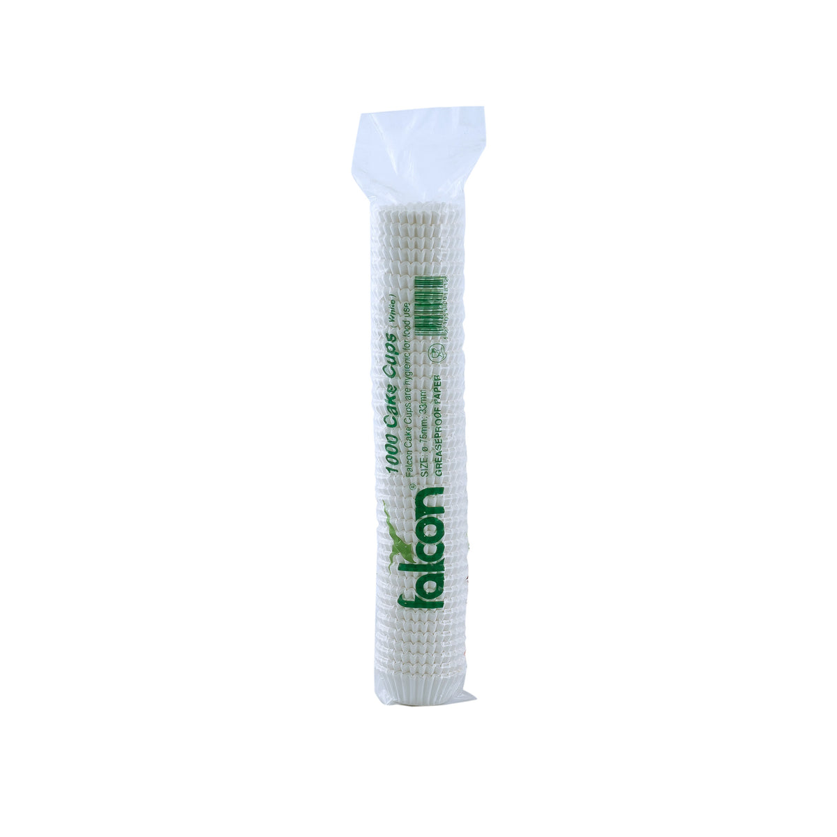 Falcon Cup Cake White 75mm:33mm 1000pcs
