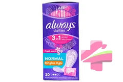 ALWAYS DAILY EINER 3IN1 NORMAL 20