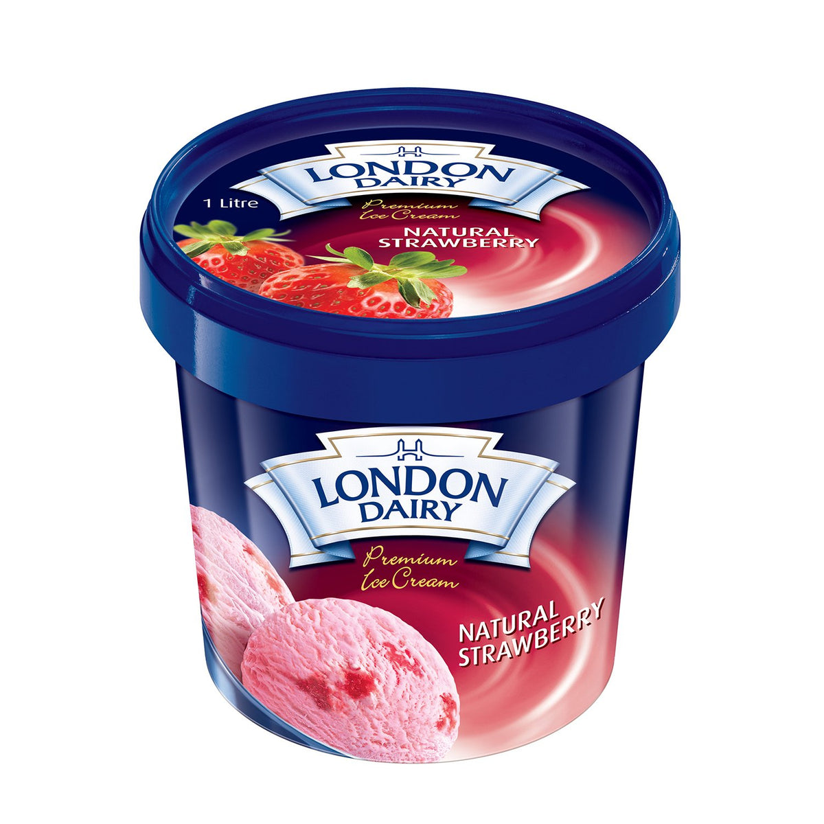 London Dairy Natural S/Berry1 Ltr