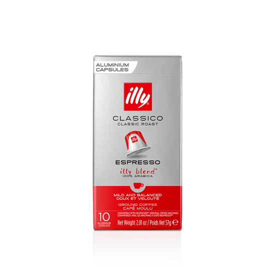 Illy Classico Espresso Classic Roast Capsules, 10 Capsules