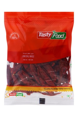 Tasty Food Long Chilli Whole 100gm