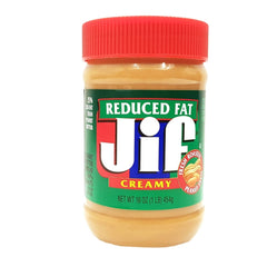 Jif Reduced Fat Creamy Peanut Butter 16oz