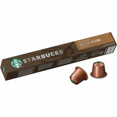 Starbucks House Blend Lungo Coffee Capsules Medium Roast - Intensity 8 10Capsules