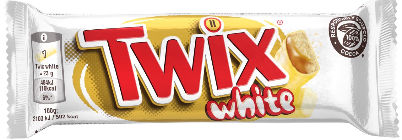 TWIX WHITE CHOCOLATE 46 GM