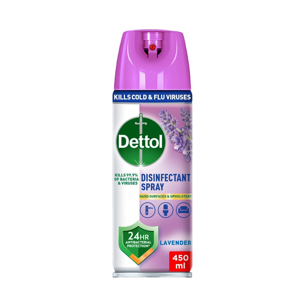 Dettol Multi-Purpose Disinfectant Spray Lavender Scent 450 ml