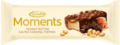 Sandra Moments Peanut Butter Ice Cream Stick Coated with Chocolate & Salted Caramel Peanuts