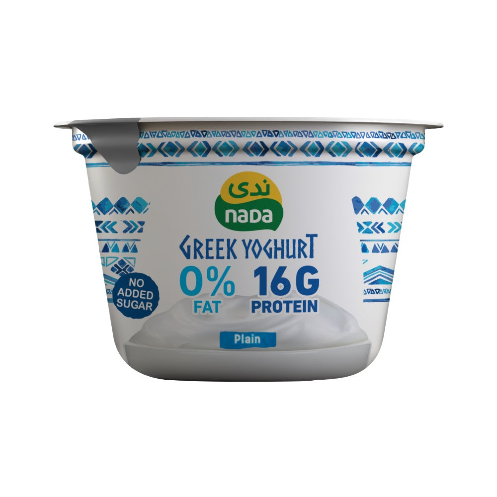 Nada 16g Protein Plain Greek Yogurt 160gm