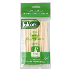 Falcon Bamboo Coffee Stirrers 100pc