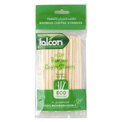 Falcon Bamboo Coffee Stirrers 100pc