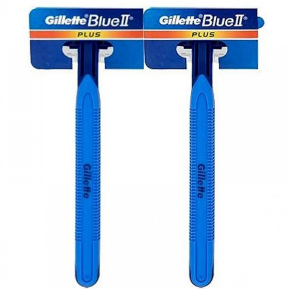 Gillette Blue II Plus Disposable Razors 2 Pcs