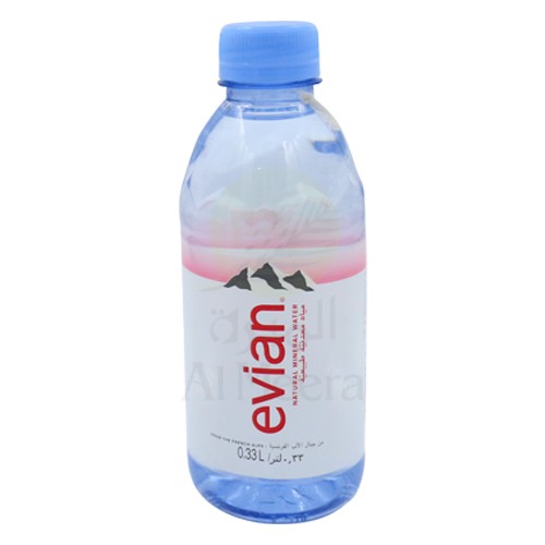 EVIAN NATURAL MINERAL WATER 330ML