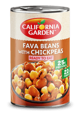 C.GARDEN FAVA BEANS CHICKPEAS&GARLIC 450GM