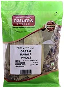 NATURE CHOICE GARAM MASALA WHOLE 100GM