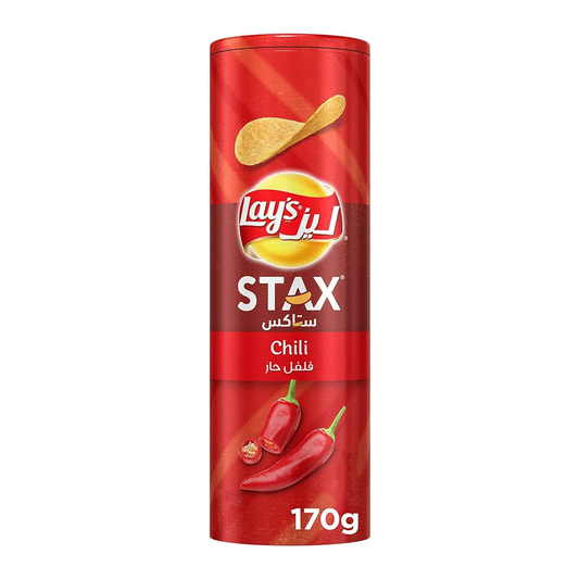 Lays Stax Chilli 170gm